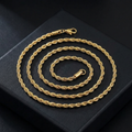 ROPE CHAIN 3MM | GOLD