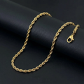 ROPE CHAIN 3MM | GOLD