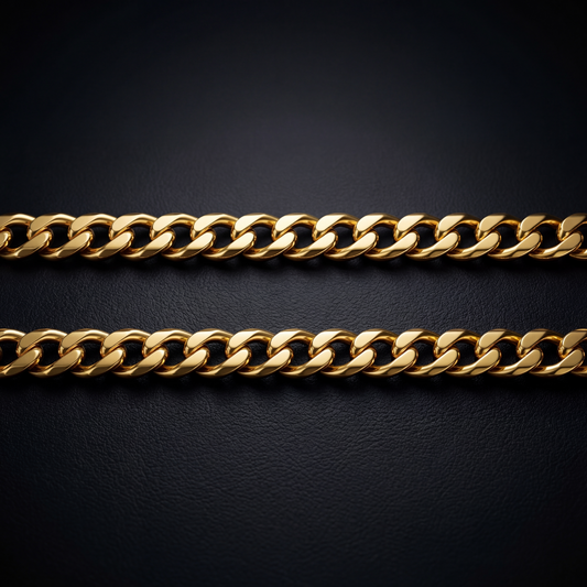CUBAN CHAIN 8MM | GOLD