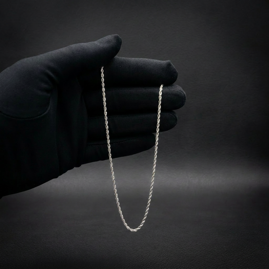 ROPE CHAIN 3MM | SILVER