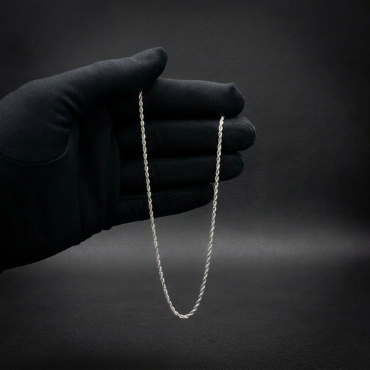 ROPE CHAIN 3MM | SILVER