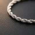 ROPE CHAIN 3MM | SILVER