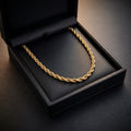 ROPE CHAIN 8MM | GOLD