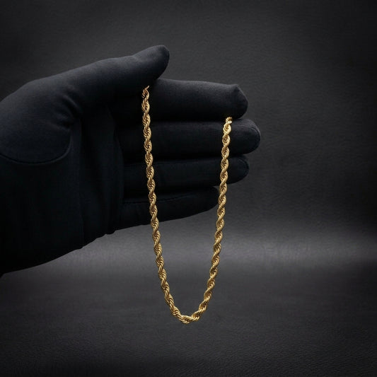 ROPE CHAIN 8MM | GOLD