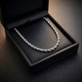 ROPE CHAIN 8MM | SILVER