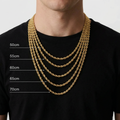 ROPE CHAIN 8MM | GOLD