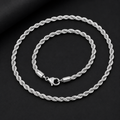 ROPE CHAIN 5MM | SILVER