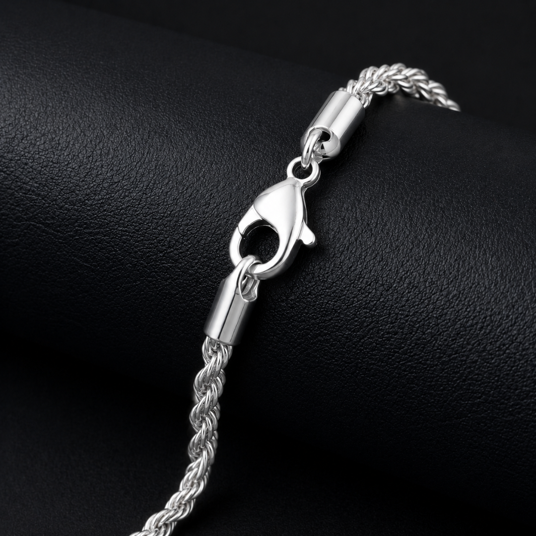 ROPE CHAIN 5MM | SILVER