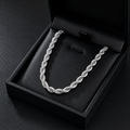 ROPE CHAIN 5MM | SILVER