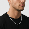 ROPE CHAIN 5MM | SILVER